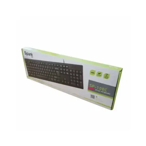 ΠΛΗΚΤΡΟΛΟΓΙΟ USB ΜΑΥΡΟ SPARK SP-100C ΠΛΗΚΤΡΟΛΟΓΙΟ USB ΜΑΥΡΟ SPARK SP-100C