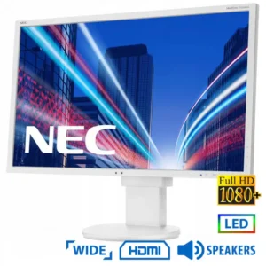 Monitor E243WM LED/NEC/24" FHD/1920x1200/Wide/White